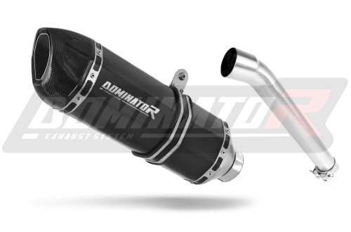 exhaust muffler DOMINATOR HP1 BLACK fits to Suzuki GSXR 1000 K5 K6