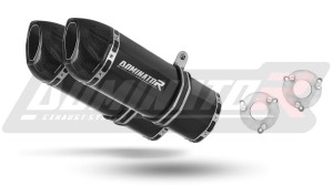 Suzuki GSXR 1000 K7 K8 Silenciador Escape HP1 NEGRO + dB killer