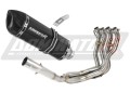 sistema de escape completo con silenciador DOMINATOR Full System HP1 negro compatible con la motocicleta Suzuki GSXR 1000 2017  2021