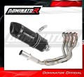 sistema de escape completo con silenciador DOMINATOR Full System HP1 negro compatible con la motocicleta Suzuki GSXR 1000 2017  2021 2
