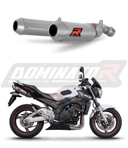 Suzuki GSR 600 2006 - 2011 EXHAUST Muffler Auspuff Sportauspuff Silencer Echappement Silencieux Scarico Scarichi Escape Wydech Tłumik OV G2 DOMINATOR x