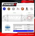 exhaust muffler DOMINATOR titanium HP8 fits to Kawasaki ZX4R / RR 2023  2024 4