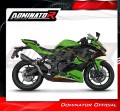 escape silenciador DOMINATOR HP8 negro compatible con la motocicleta Kawasaki ZX4R / RR 2023  2024 4