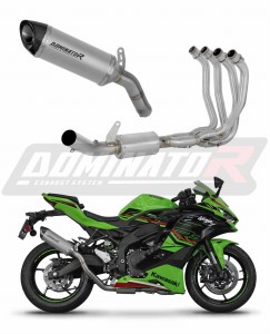 Kawasaki ZX-4R / RR 2023 - 2024 Sistema de escape Colector Silenciador Titanio HP8 + dB killer