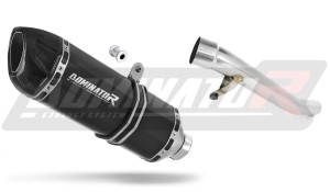 Suzuki GSF BANDIT 1200 2006 - 2007 Silenciador Escape HP1 NEGRO + dB killer