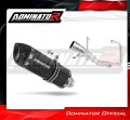 sistema de escape completo con silenciador DOMINATOR Full System HP1 negro compatible con la motocicleta Yamaha YBR 125 2000  2008 2