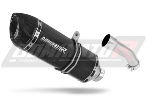 Yamaha FZR 600 1988 - 1993 Silenciador Escape HP1 NEGRO + dB killer