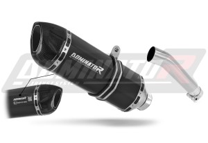 Yamaha FZS FAZER 600 1998 - 2003 EU Homologado aprobado Silenciador Escape HP1 NEGRO