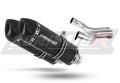 escape silenciador DOMINATOR HP1 negro compatible con la motocicleta Yamaha XJ 600 DIVERSION 1992  2004