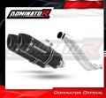 exhaust muffler DOMINATOR HP1 BLACK fits to Yamaha XT 660 R 2004  2014 2