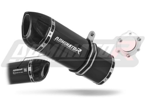wydech tłumik DOMINATOR Homologowany HP1 CZARNY pasujący do motocykla Yamaha YZF 1000 R Thunderace 1996 - 2003