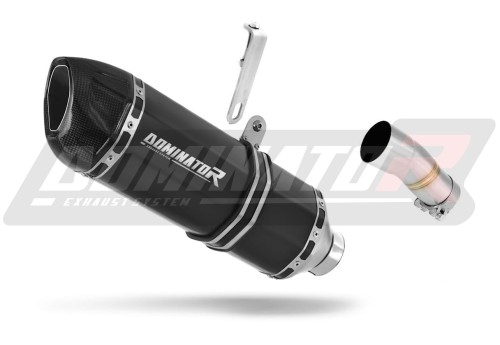 escape silenciador DOMINATOR HP1 negro compatible con la motocicleta Yamaha YZF R1 1000 RN49 2017  2019