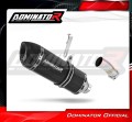 escape silenciador DOMINATOR HP1 negro compatible con la motocicleta Yamaha YZF R1 1000 RN49 2017  2019 2