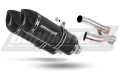 XJR 1300 EXHAUST Yamaha Muffler Auspuff Sportauspuff Silencer Echappement Silencieux Scarico Scarichi Escape Wydech Tłumik Carbon Tip HP1 BLACK 1999 - 2008 DOMINATOR  x
