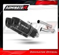 escape silenciador DOMINATOR HP1 negro compatible con la motocicleta Yamaha XJR 1300 1999  2006 2