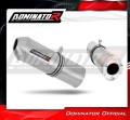 escape silenciador DOMINATOR OVR compatible con la motocicleta Kawasaki ZX6R 1995  1997 2