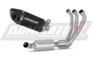 Yamaha XSR 900 / GP 2024 Sistema de escape Colector Silenciador HP8 NEGRO + dB killer