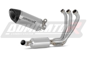 Yamaha XSR 900 / GP 2024 Sistema de escape Colector Silenciador Titanio HP8 + dB killer