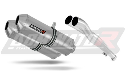 exhaust muffler DOMINATOR OVR fits to Kawasaki ZZR 1400 2006  2011