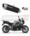 exhaust muffler DOMINATOR S6 BLACK fits the motorcycle BMW K1300S 2009   2016 5