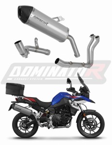 BMW F800GS 2024 Sistema de escape Colector Silenciador Titanio HP7 + dB killer
