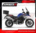 BMW F850GS 2021 - 2023 EXHAUST Muffler Auspuff Sportauspuff Silencer Echappement Silencieux Scarico Scarichi Escape Wydech Tłumik P7 Titanium Dominator Exhaust System 2
