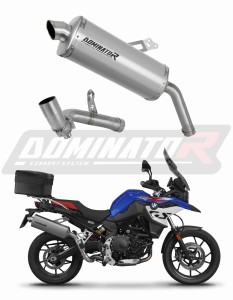 BMW F850GS Adventure 2016 - 2023 Silenciador Escape Titanio P7 + dB killer
