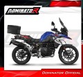 sistema de escape completo con silenciador DOMINATOR Full System HP7 negro compatible con la motocicleta BMW F900GS Adventure 2024  4