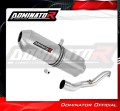 escape silenciador DOMINATOR OVR compatible con la motocicleta Suzuki BURGMAN 400 2007  2016 2
