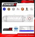 escape silenciador DOMINATOR HP1 negro compatible con la motocicleta BMW F800GS 2008  2017 3