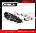 escape silenciador DOMINATOR HP1 negro compatible con la motocicleta Aprilia DORSODURO 900 2017  2020 3