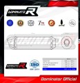 Aprilia ETV 1000 Caponord 2005 - 2007 wydech Tłumik HP1 BLACK + dB killer medium