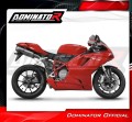exhaust muffler DOMINATOR OVR fits to Ducati 848 2008  2013 4
