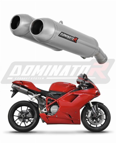 Ducati 1198 2009 - 2011 EXHAUST Suzuki Muffler Auspuff Sportauspuff Silencer Echappement Silencieux Scarico Scarichi Escape Wydech Tłumik OVR Dominator x