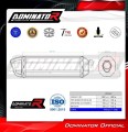 Ducati MONSTER 695 2006 - 2008 wydech Tłumik HP1 BLACK + dB killer medium