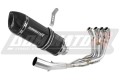 S1000RR EXHAUST FULL SYSTEM BMW Muffler Auspuff Sportauspuff Silencer Echappement Silencieux Scarico Scarichi Escape Wydech Tłumik Carbon Tip  HP1 BLACK 2009 - 2011 Dominator x