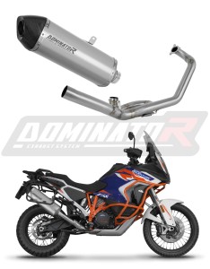 KTM 1290 Super Adventure 2021 - 2024 Sistema de escape Colector Silenciador Titanio HP7 + dB killer