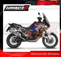 complete exhaust system with muffler DOMINATOR Full System titanium HP7 fits to KTM 1290 Super Adventure 2021  2024 4