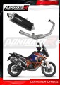 KTM 1290 Super Adventure 2021 -2022  Full  Exhaust System  Muffler Auspuff Sportauspuff Silencer Echappement Silencieux Scarico Scarichi Escape Collector Manifold Wydech Tłumik P7 BLACK DOMINATOR