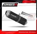 escape silenciador DOMINATOR OVR negro compatible con la motocicleta Yamaha XJR 1300 2007  2016 2