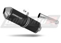 escape silenciador DOMINATOR OVR negro compatible con la motocicleta Yamaha FZS FAZER 1000 2001  2005