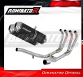 sistema de escape completo con silenciador DOMINATOR Full System OVR negro compatible con la motocicleta Yamaha XJ 900 Diversion 1994  2003 2