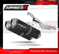 wydech tłumik DOMINATOR OVR CZARNY pasujący do motocykla Yamaha TDM 850 1991 - 1995 2