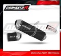 exhaust muffler DOMINATOR homologated road legal OVR BLACK fits to Yamaha FZ8 FAZER 2010  2016 2