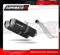 exhaust muffler DOMINATOR OVR BLACK fits the motorcycle Yamaha XT 660 R 2004   2016 2