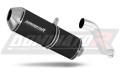 escape silenciador DOMINATOR OVR negro compatible con la motocicleta Yamaha XTZ 660 TENERE 1991  1999