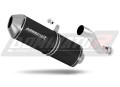 exhaust muffler DOMINATOR OVR BLACK fits to Yamaha XT 600 TENERE 1987  1989