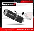 exhaust muffler DOMINATOR OVR BLACK fits to Yamaha XT 600 1987  1989 3