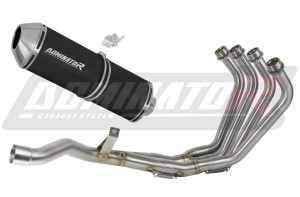 Yamaha XJ 6N S F 2009 - 2016 Sistema de escape Colector Silenciador OVR NEGRO + dB killer