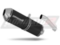 escape silenciador DOMINATOR OVR negro compatible con la motocicleta Yamaha FZS FAZER 600 1998  2003